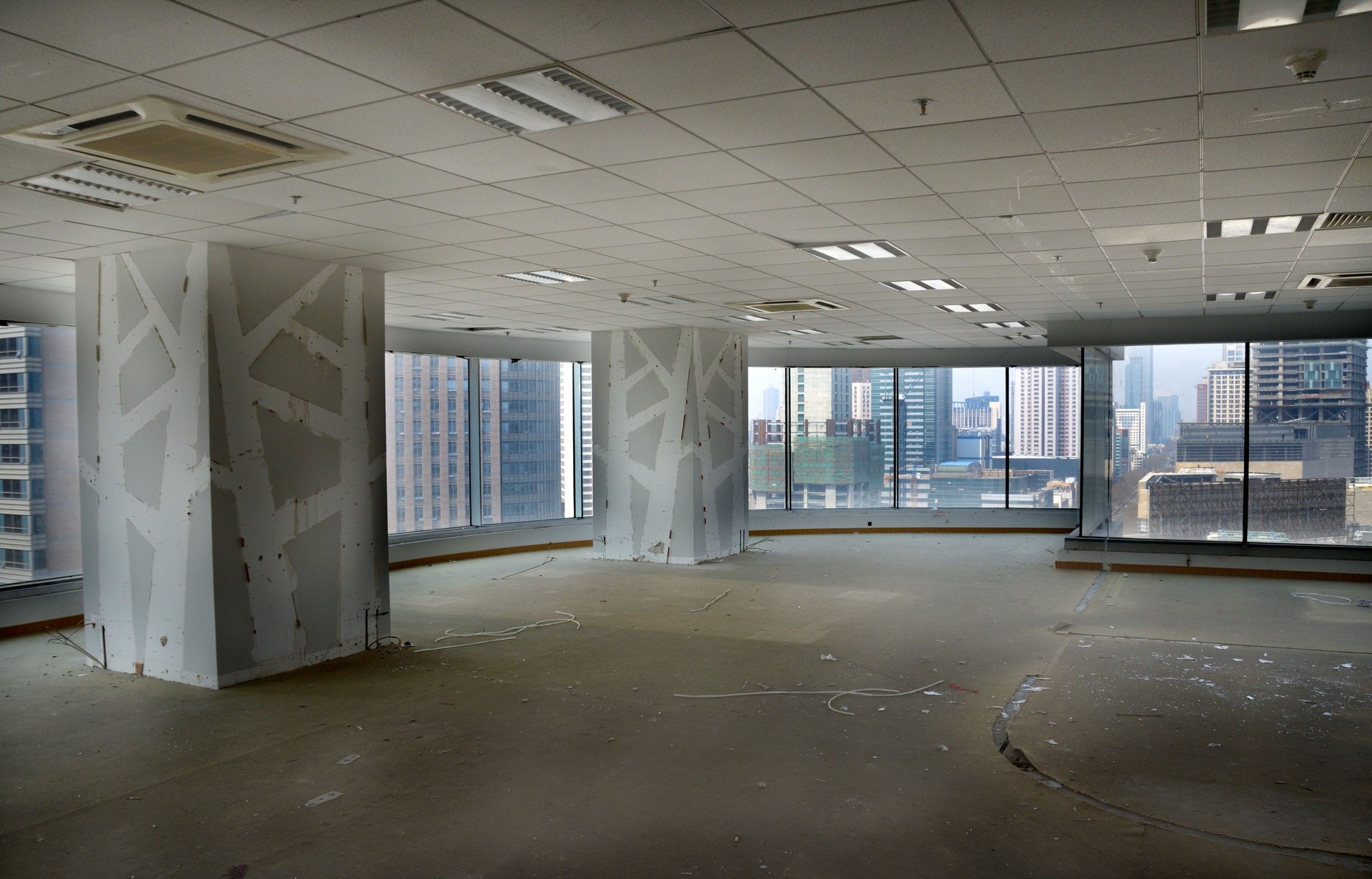 Renewal office decoration.